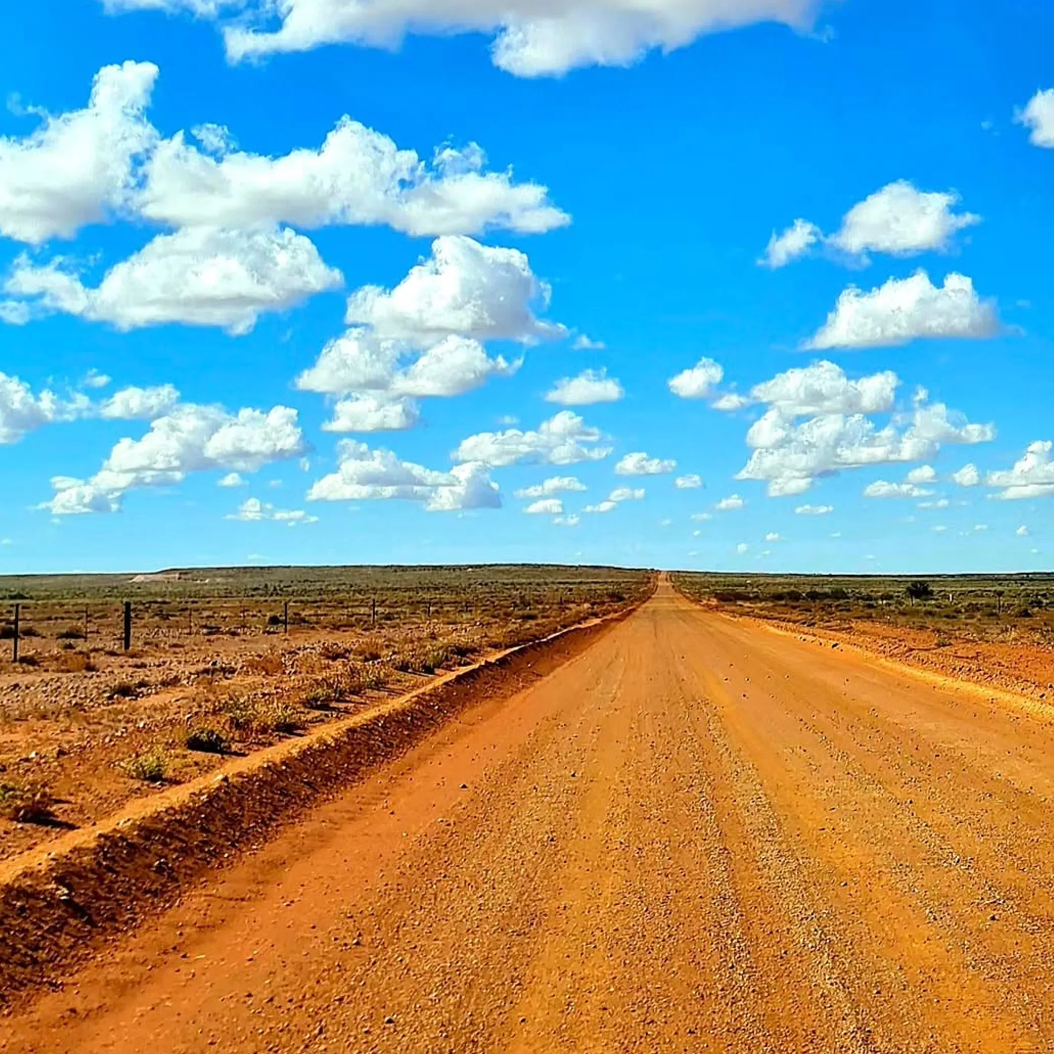 remote outback road driving conditions