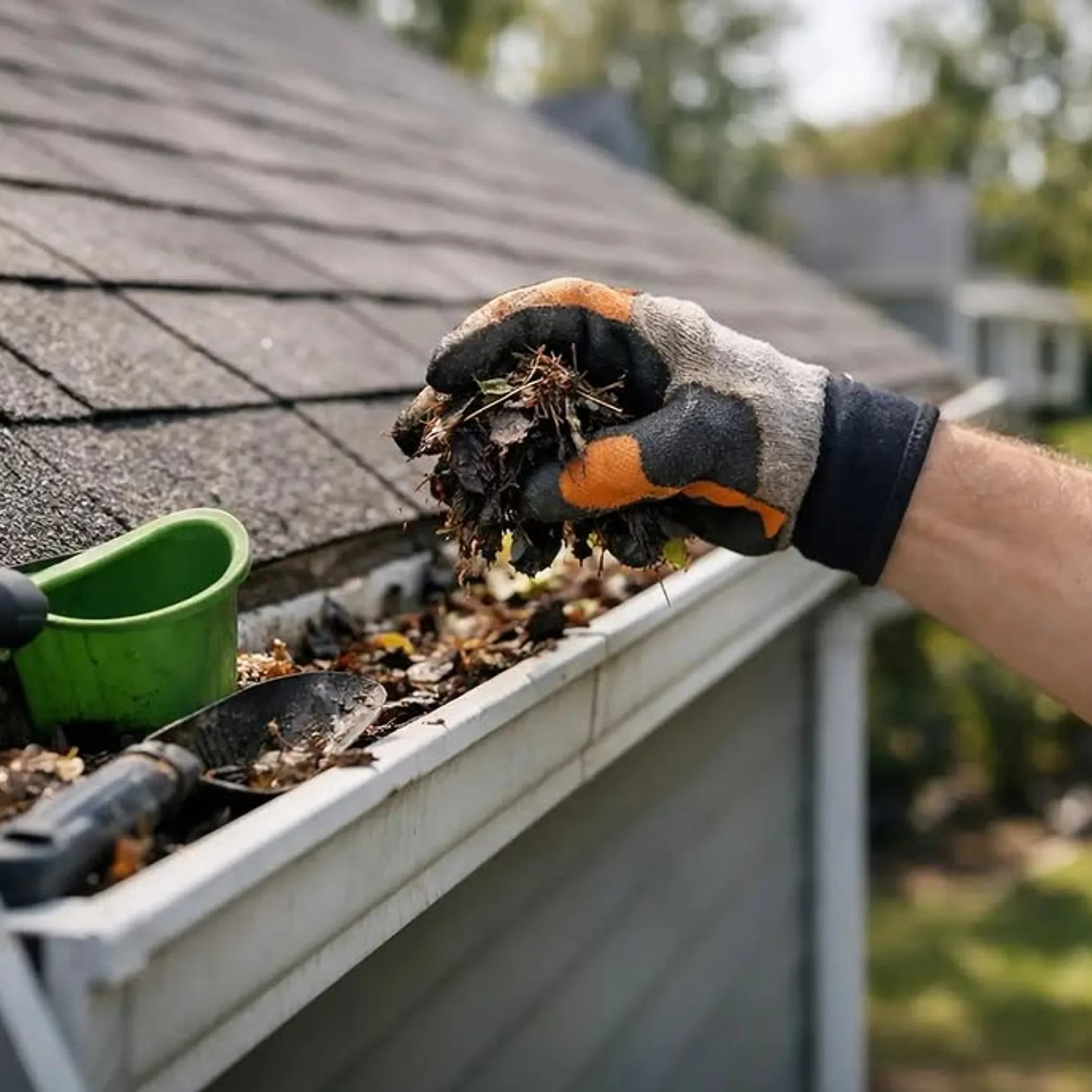 roof gutter maintenance
