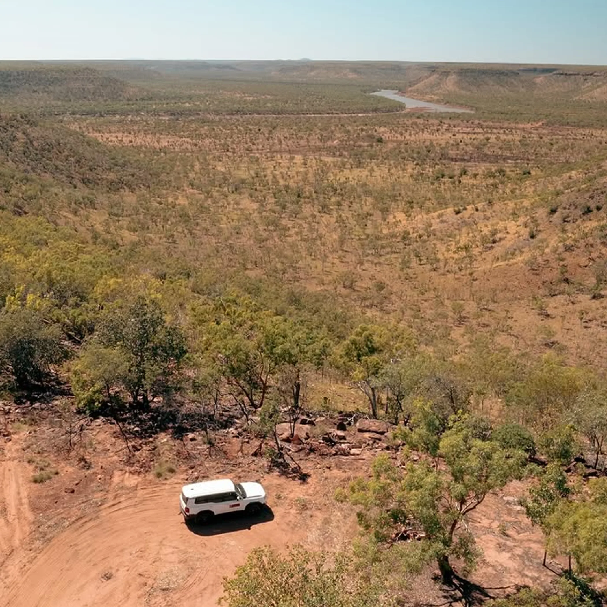 4x4 vehicle on rugged terrain