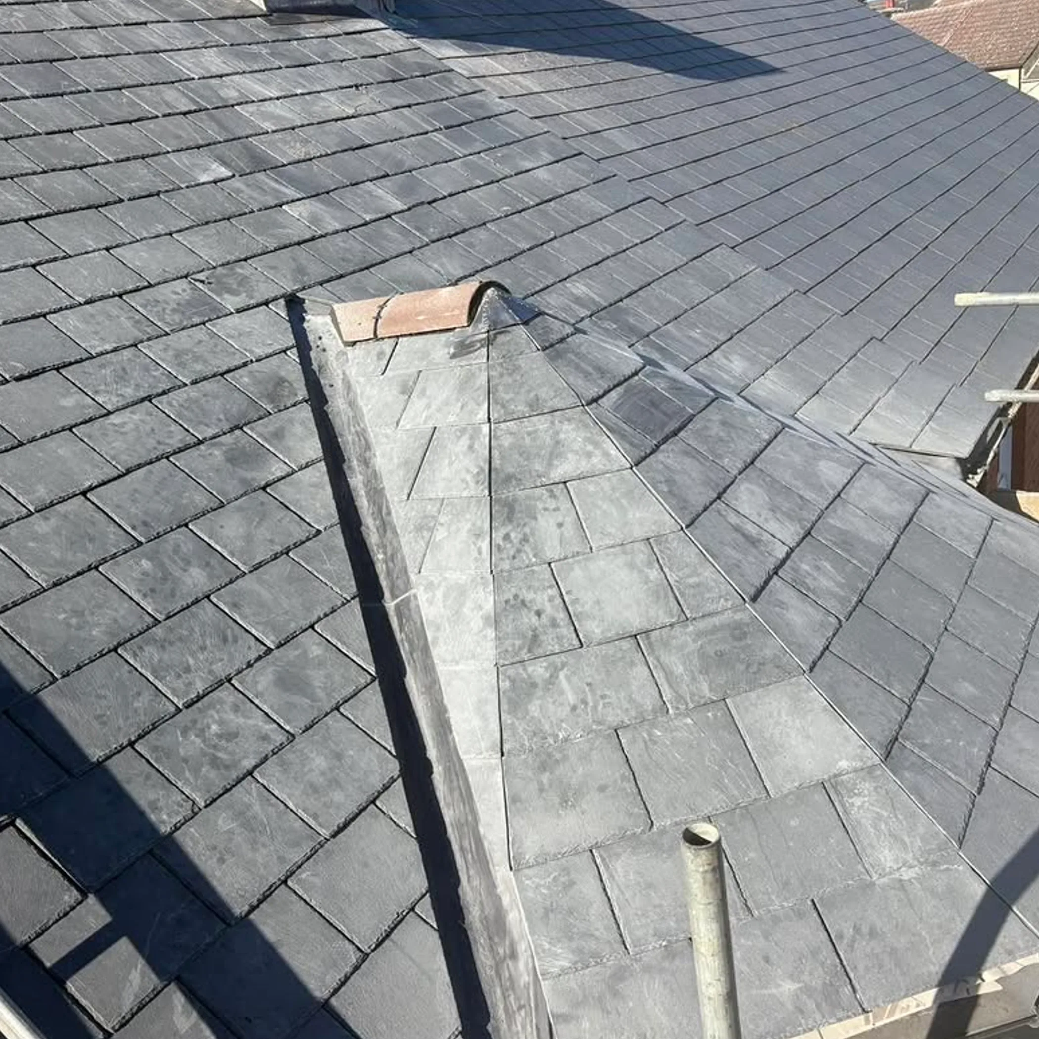 active roof work