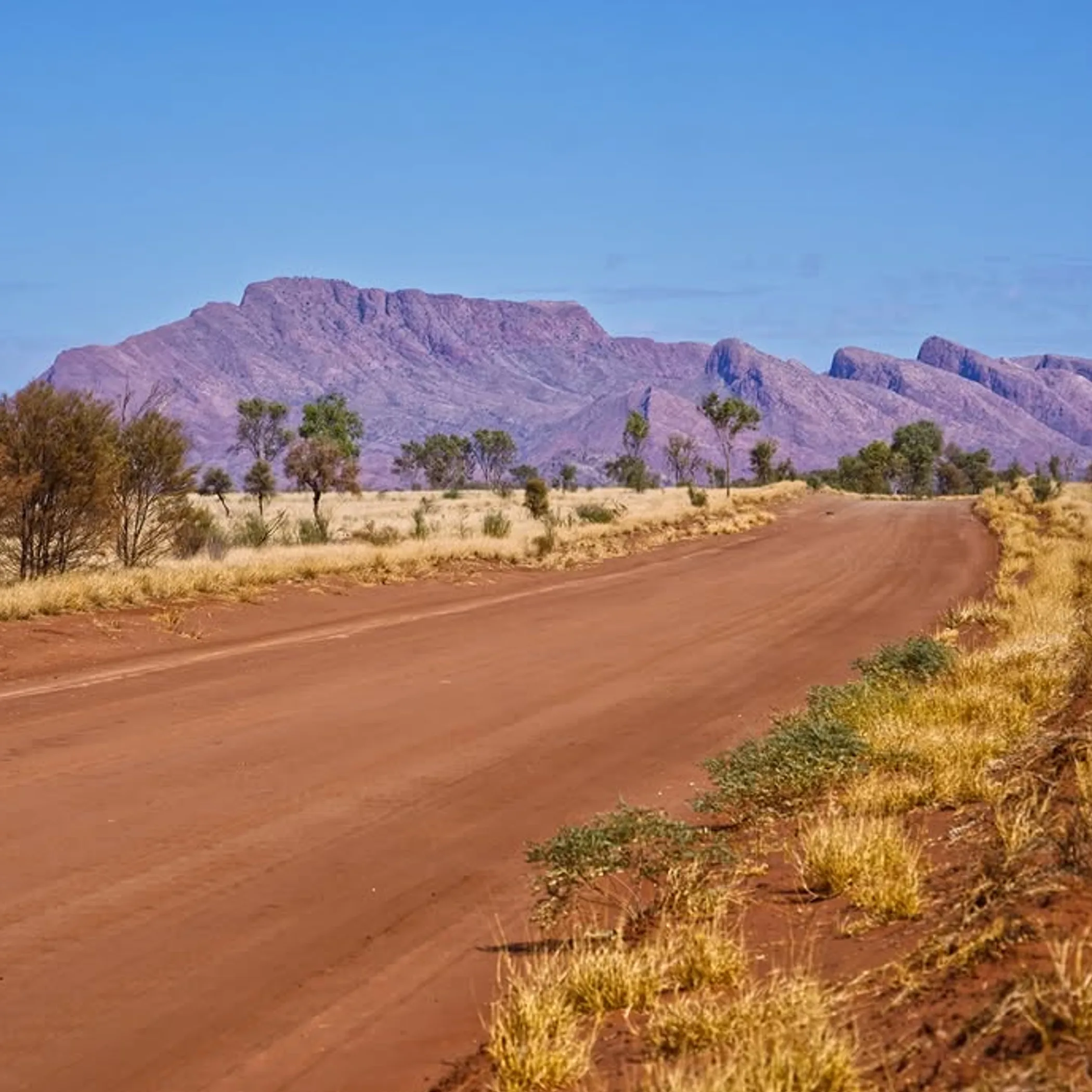 remote northern territory outback road